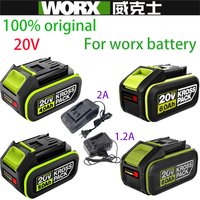 100% Original Replacement New battery 20V 6.0Ah/8.0Ah for WORX power tool series compatible with WA3016 WA3023 WA3054 WA3027