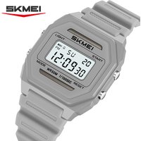 SKMEI 2640 Fashion Digital Watches for Man Solar Power Watch Alarm Clock Luminous 50M Waterproof Wristwatch Gifts Reloj Hombre