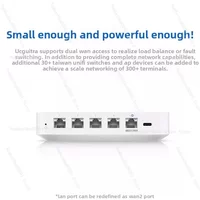 UniFi Cloud Gateway Ultra UCG-Ultra Desktop Gateway 2.5G WAN Multi-WAN Load Balancing IDS IPS Security Gateway
