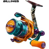 BILLINGS HA Spinning Reel, 22LB Max Drag,5.2:1 Gear Ratio,Metal Spool,CNC Rocker,Spinning Fishing Reel For Fresh Salt Water