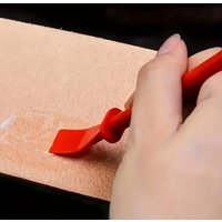 Glue Spreaders,Polypropylene Glue Smear Sticks Applicator, Painting Scrapers For Handmade DIY Art Leather Craft Tool