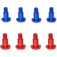 4pcs Metal M4 Step Screw for Tamiya TT02 TT-02 TT02B 1/10 RC Car Upgrade Parts Accessories