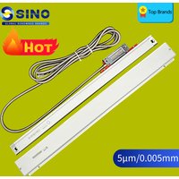 SINO Optical Enencoder KA300 5um TTL 5V 520 570 620 670 720 770 820 Linear Glass Scale For Milling Lathe Machine