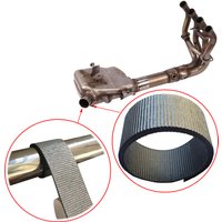 DIY Universal Car Motorcycle Exhaust Pipe Modified Muffler Connector Middle Connecting Interface Sealing Sleeve Gasket Seal Ring