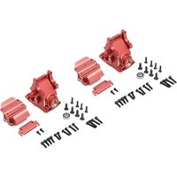 2 Set Metal Front & Rear Gearbox Case Set for Arrma 1/8 Kraton Outcast Notorious Typhon Talion 1/7 Infraction RC Car,1