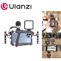 Ulanzi LINO Smartphone Rig Video Cage Kit Dual Detachable Handle for iPhone17/16/15 Samsung Vlog Filmmaking Live Streaming Rig
