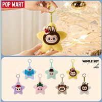 POP MART THE MONSTERS Classic Series-Sparkly Plush Pendant Blind Box 1PC/6PCS