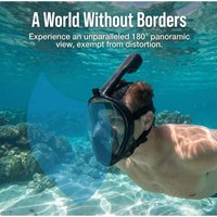 Full Face Anti Fog Snorkeling Diving Mask for Adult & Children Waterproof Scuba Respiratory Mask Outdoor Water Sports Equipment