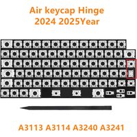 New Keyboard White Scissor Clips Hinge Set Replacement For Macbook Air 13“ 15” A3113 A3114 A3240 A3241 2024 2025 Year
