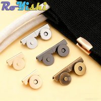 5 Sets Metal Seamless Magnetic Buckle for Bags - Magnetic Snap Buttons for DIY Buckle Closure Magnetic Snaps for Handbags