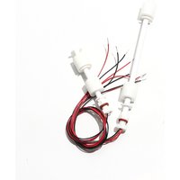 1PC PP Double floating ball Anticorrosive Small Floating Ball Switch Water Tank Water Tower Plastic Water Level Sensor