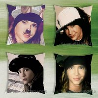 T-Tom Kaulitz Tokio Hotel Cushion Cover Pillow Cover Decor Pillowcase Printed Cushion Case For Couch