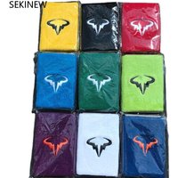 1Pc Breathable Tennis Wristband Sweat-absorbent Elasticity Sport Wrist Wrist Support Cotton Yoga Wrist Wrap Cycling