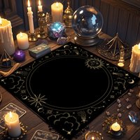 Tarot tablecloths For Reading Tarot Cards Decorative Altarpiece A Gift For Tarot Enthusiasts Creative Home Decoration