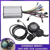 DAMAO MA01 36V-72V Farbe LCD Beschleuniger 36V-60V 25A Smart Bürstenlosen Controller Für elektrische Roller Fahrrad Modifikation Teile
