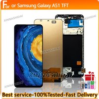 100% Tested TFT LCD for Samsung Galaxy A51 A516 LCD Display Touch Screen Replacement for Samsung A51 Screen Display A516B A516F
