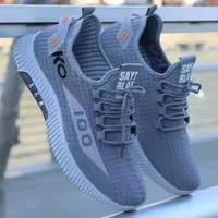 2026 Soft Soled Spring and Autumn Old Cloth Shoes Breathable Mesh Shoes Non-slip Wear-resistant Casual Low-top Shoes Work Shoes