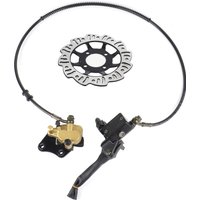 1Set Motorcycle Front Disc Brake Kit Hydraulic Brake System for 110cc 125cc 140cc BBR TTR Pit Bike Motocross Scooter Pitbike