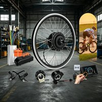 AliExpress kun ray 500W Electric Bike Conversion Kit 20in 26in Rear Front Wheel Motor 350W 250W Kit S966 NFC Display мотор колесо для велосипеда