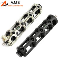 7 Inch Archery Compound Bow Stabilizer Aluminum Alloy Absorber Damper Balance Bar for Bow Hunting Outdoor Shooting Sports
