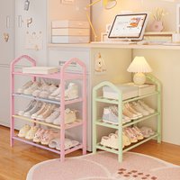 Simple, Freestanding Multi-tier Shoe Rack for Home Use; Versatile Indoor Dust-proof Storage Rack; Large-capacity Shoe Cabinet