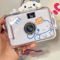 Sanrio New Hello Kitty Kuromi My Melody Cinnamoroll Kawaii Anime Cartoon Toy Camera Film Birthday Gift Student Sense of Luxury