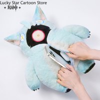 MiHoYo Game Genshin Impact Il Dottore Cosplay Plush Bag&Duo Duo Lei Kawaii Keychain Decoration Pendant Gifts Birthday Official