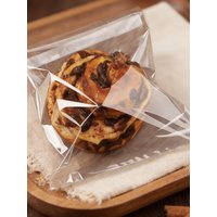 Pineapple Bread Biscuit Croissant Pastry Baking Food Packaging OPP Transparent Flat Bag Customizable Size Self-Adhesive Bag