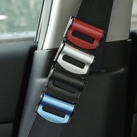 1/4pairs Car Safety Seat Belt Buckle Clip Seatbelt Stopper Adjuster Clip To Relax Shoulder Neck Car Strap Clips Car Accessories