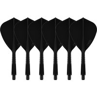 Cyeelife CF03D Dart Flights Standard Shape - 6 Pcs per Pack (Small, Medium, Large) in Assorted Colors