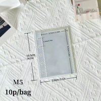 Korean PVC Photocard Holder M5 Cute Puppy Photo Album Three Folding Photocard Binder Kpop Idol Card