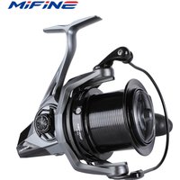 MIFINE CAVALIER CARP Fishing Reel Max Drag12KG 8000-10000 Spinning Reel 4.4:1 Saltwater Freshwater 11+1BB Big Spool Carp Fishing