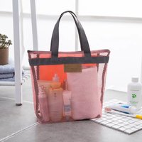 Kinderspiel zeug Strand tasche Mutter Baby Handtasche trocken nass Trennung Schwimmen Mesh große Strand tasche für Handtücher Make-up Taschen Sport Fitness Taschen