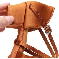 Kinder-Tanzschuhe für Mädchen und Damen, Ballsaal-Lateinschuhe, moderne Tango-Tanzschuhe für Damen, Salsa-Sandalen mit 3,5 cm Absatz