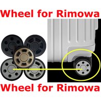 Diameter 1.97 INCH/5MM Wheels for rimowa luggage wheel replacement rimowa suitcase wheels replacement for Rimowa Suitcase Repair