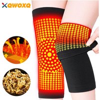 Wormwood Knee Pads Self Heating Four Sided Elasticity To Keep Warm Old Cold Legs for Men and Women Elderly Joint Protection Calf