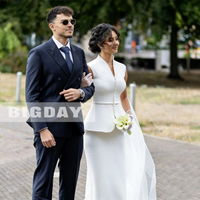 Ladies' Wedding Dress Set 2026 Latest Design Style Fashionable Luxury Wedding DressDe Noiva Customized