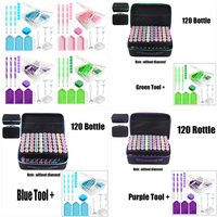 Diamond Art Storage Containers 30/60/120/240/180/240 Slots Diamond Painting Accessories and Tools Portable Bead Organizer Boxes