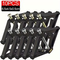 10 Pieces of Type 86 Hidden Box Repair Screws, Replacement Support Rods for Old Switch Socket Boxes, Wall Repair Box Tools