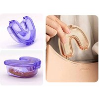 1pcs Slim Dental Retainer Case Orthodontic Teeth Aligner Case Denture Mouth Guard Storage Box for Dental Appliances