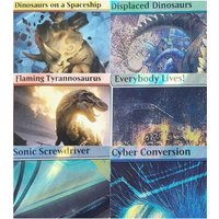 WHO Foil/Holo TCG Magical Proxy Black Top Quality Proxy Playing Cards Sonic Screwdriver Gathering Board Game Deck Trading Cards