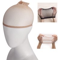 Stretchable Elastic Mesh Wig Cap Nylon Hair Net Fashion Weaving Wig Caps for Women New Hairnets for Wig Making