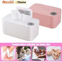 LED Display Baby Wipe Warmer Heater Wet Towel Dispenser Portable USB Charge Baby Wipe Warmer Napkin Heating Box Home/Car Use