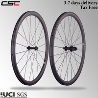 CSC 700C Rennrad-Carbonlaufräder Clincher Tubeless V-Brake T1000 Toray Carbon-Laufradsatz 38mm 50mm 60mm R13 Nabe Fahrrad Rennrad