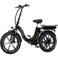 AliExpress KOOLUX BK6S PRO Adult E-bike 250W Motor Folding ebike 48V13+10.4Ah Battery Electric Bike 20''Fat Tire Electric bicycle