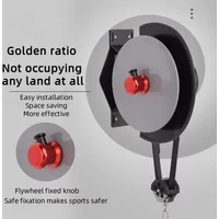 New resistance band centrifuge home fitness equipment squat flywheel resistance training stretching machine pulling machine