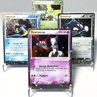PKM Ruby & Sapphire (RS) Self-made Game Rare Hot Seller Cards PTCG Blaziken Lapras ex Mewtwo/Scyther ex Sneasel ex Collection