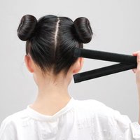 Sweet French Dish Made Hair Band Ball Twist Magic DIY Tool Bun Maker Synthetic Donuts Bud Head Band Lady Girl Hairs Accessories