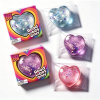 Schylling Deedoh Love Squeeze stress ball Cute Stress Relief Squeeze Toy Sofe Non-sticky Quick Rebound Portable Palm-sized Toy