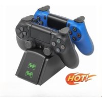 Dual USB PS4 Controller Charger Fast Charging Dock Station For Sony Playstation 4 Slim Pro Gamepad Joystick Stand